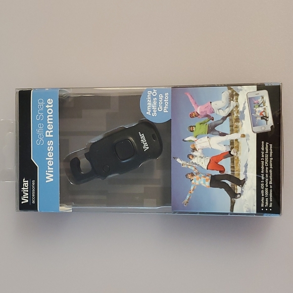 Techy bundle of 3 adapter plug wireless remote selfies wireless charging pad NIP - Picture 5 of 10